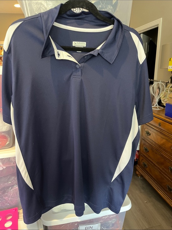 Augusta Sportswear Tops - Augusta Sportswear Navy and White Women’s Performance Polo